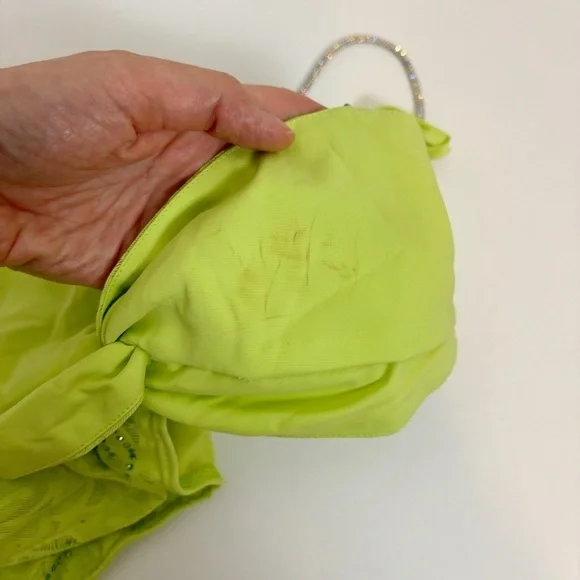 For Love and Lemons Anna Maxi Dress in Green Size M - Picture 8 of 16